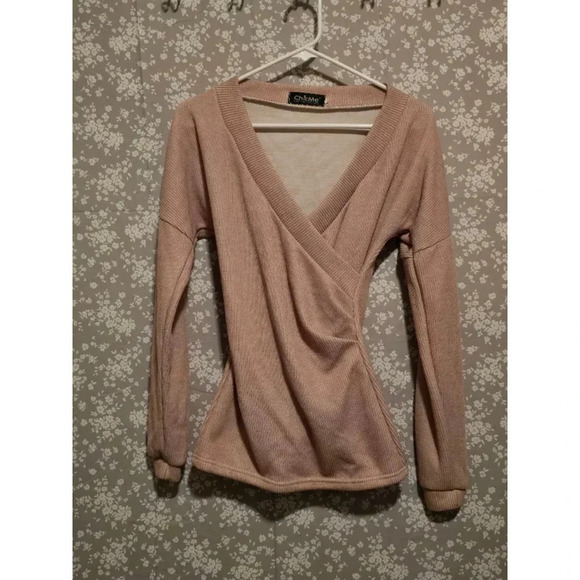 ChicMe Sweaters - Women's ChicMe Blouse, Size S, Pink